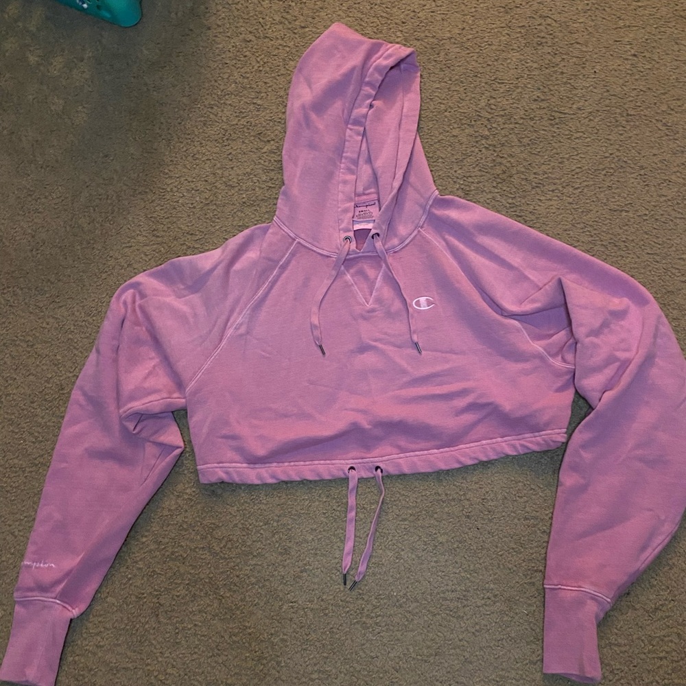 Champion Crop Hoodie.